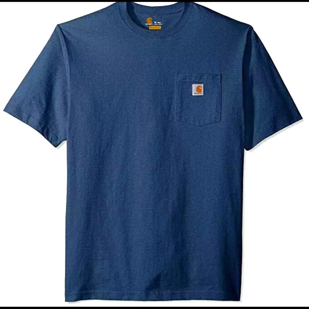 Carhartt Mens T-shirt WorkWear K87 Pocket Tee 4XL